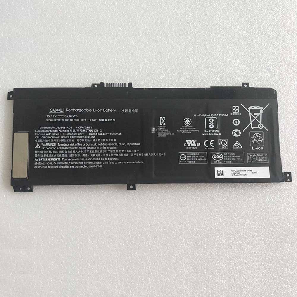 Batería para Compaq-NX6105-NX6110-NX6110/hp-SA04XL